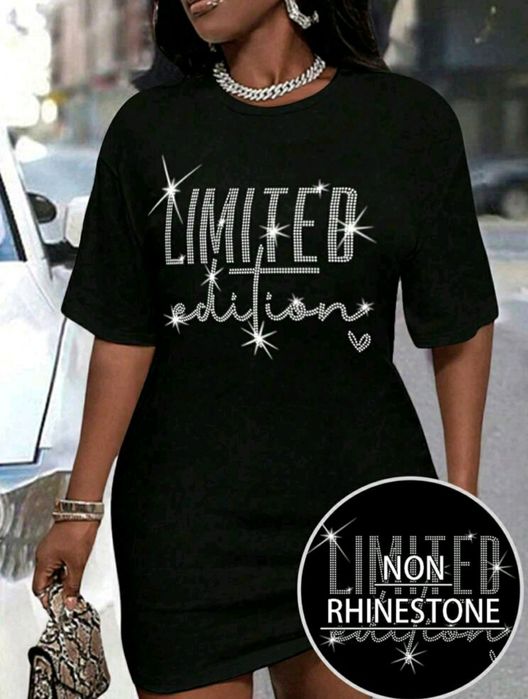 Sukienka tunika długa Plus Size