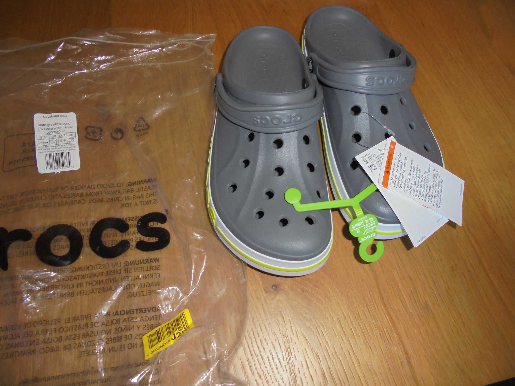 Crocs klapki męskie CROCS BAYABAND CLOG 205089 rozmiar 44