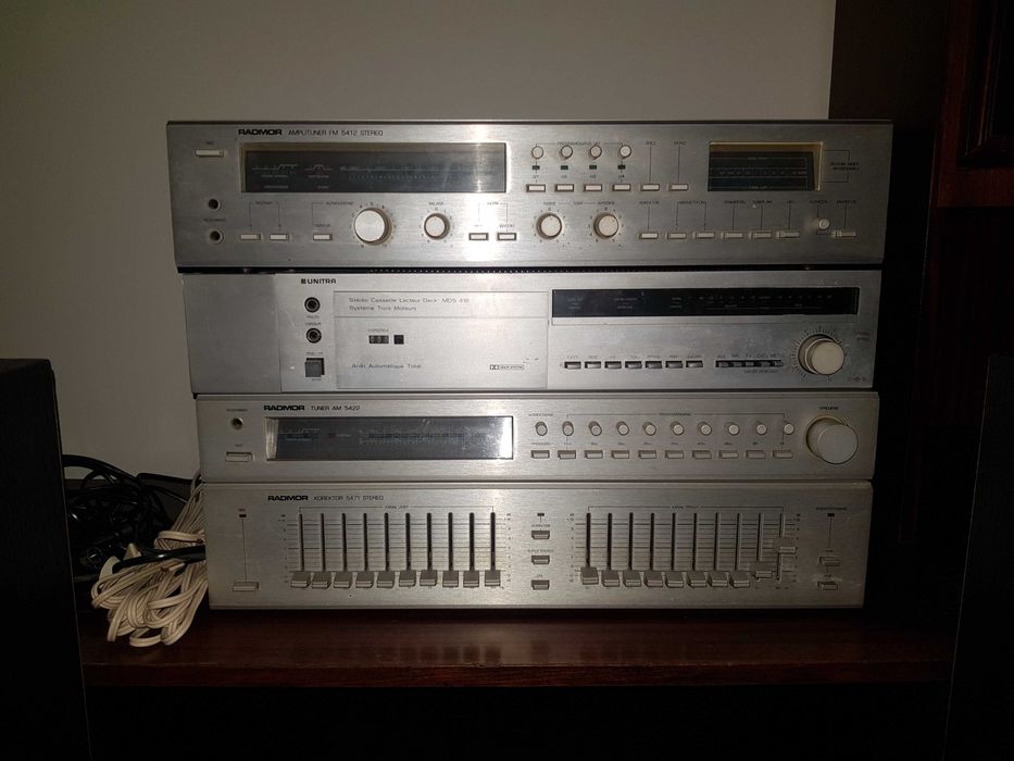 RADMOR Amplituner FM 5412 Stereo, Tuner AM 5422, Korektor 5471 Stereo