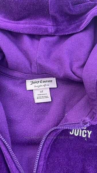 Велюровый костюм Juicy Couture размер 3Т, отличное состояние