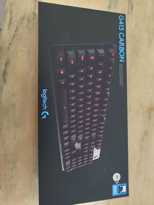 Teclado Mecânico G413 Carbon PT