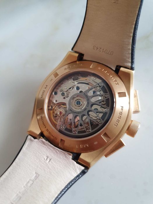 Zegarek Porsche design P'6620 złoto 18k