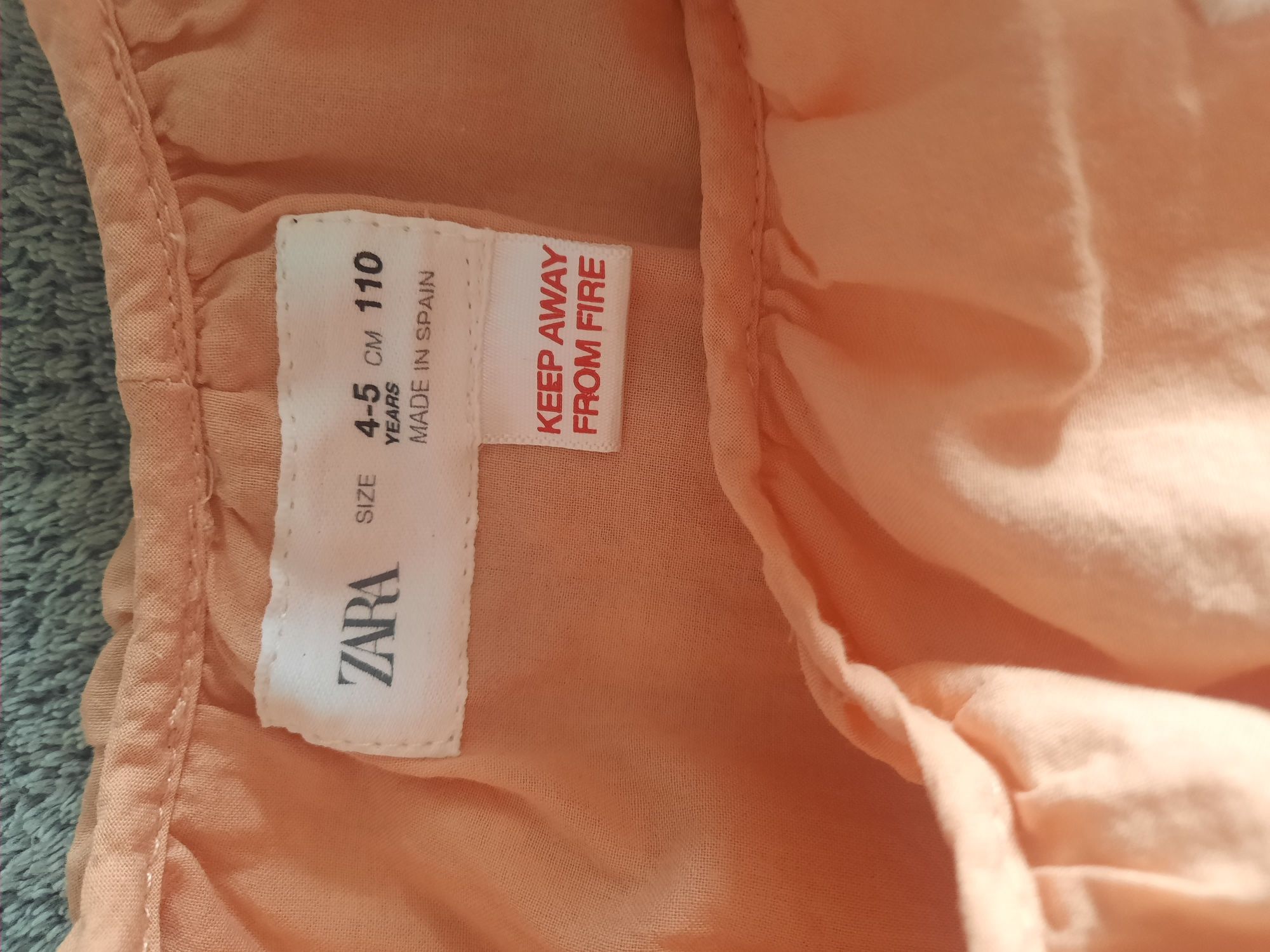 Sukienka haftowana ZARA 110 cm