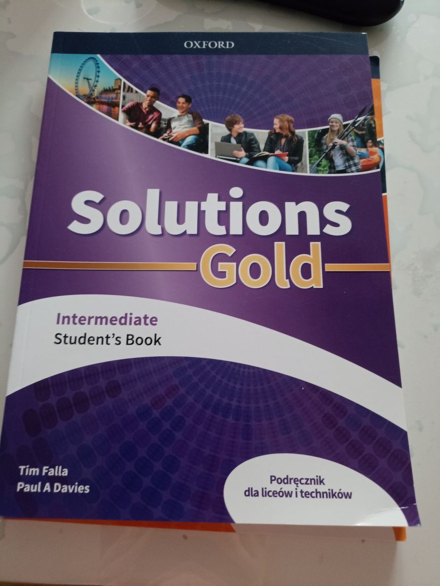 Solutions Gold podręcznik do języka angielskiego