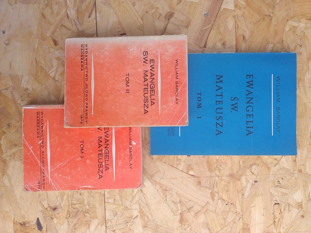 William Barclay Ewangelia Św.MATEUSZA. T.1-3 +BIBLIA UBG Gratis