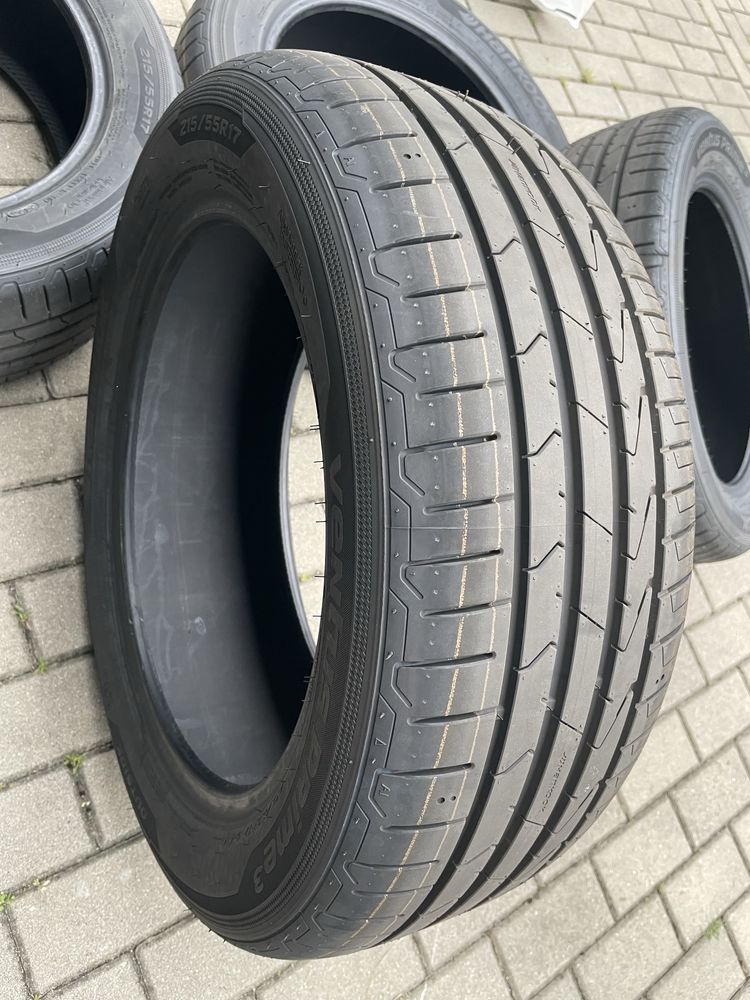 Opony Letnie Hankook Ventus Prime 3 215 55 R17 Nowe 2025 Przebieg 10km
