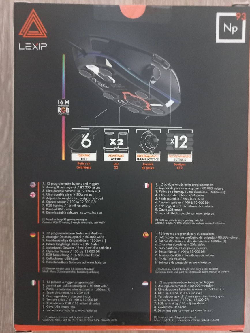 Myszka Lexip NP93 Neptunium Alpha