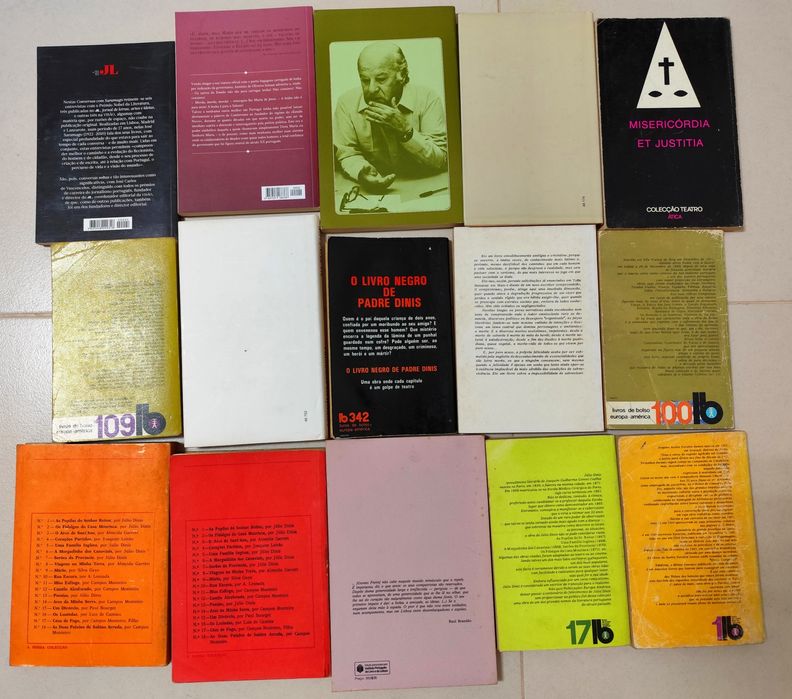 Livros antigos de autores Portugueses