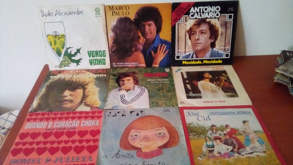 lote 18 singles musica Portuguesa