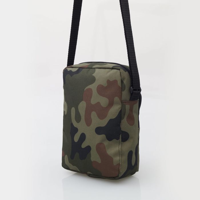 SASZETKA męska materiałowa torba z paskiem na ramię V295 moro