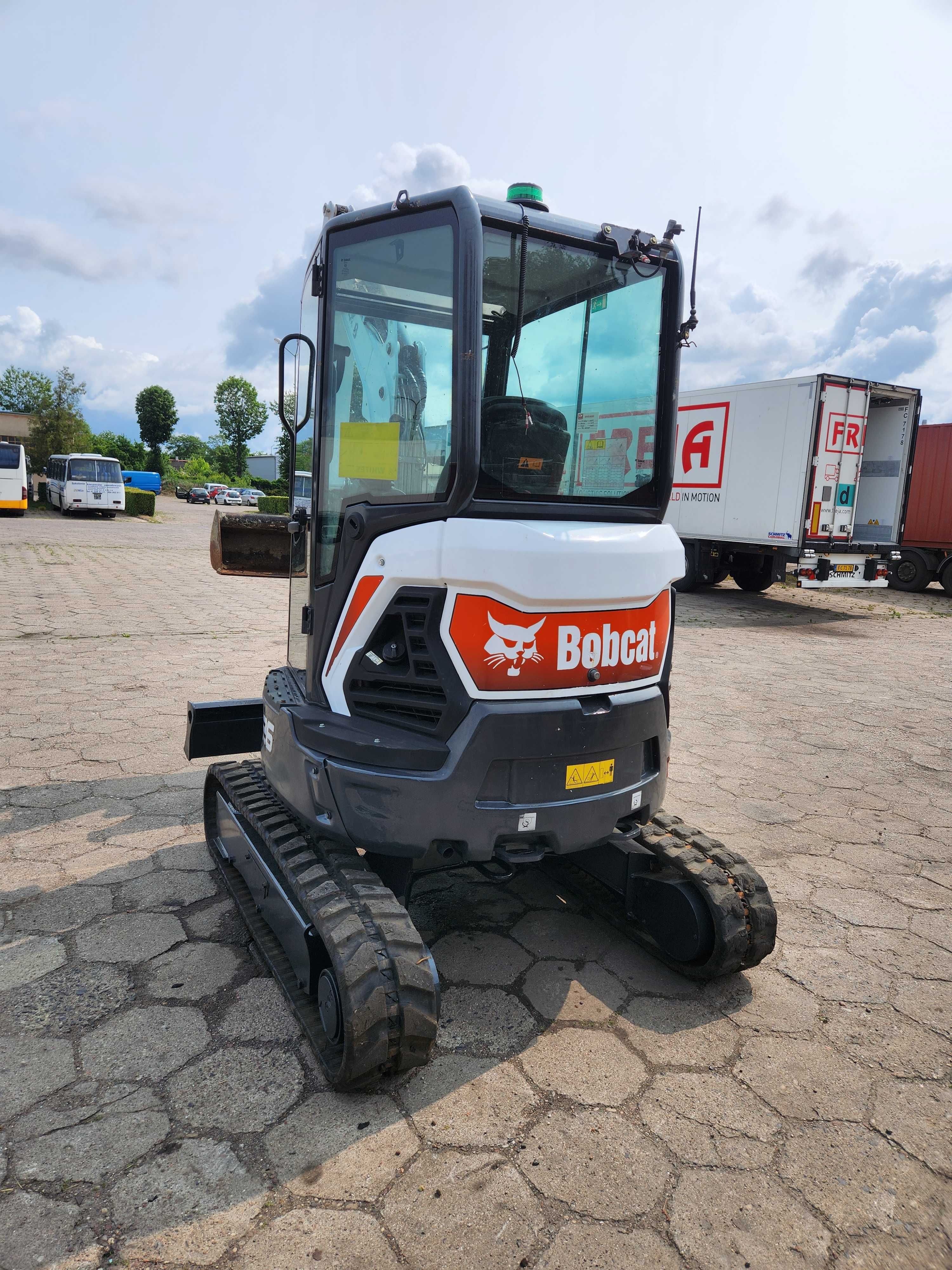 bobcat e26 minikoparka mini koparka jcb wacker neuson yanmar volvo