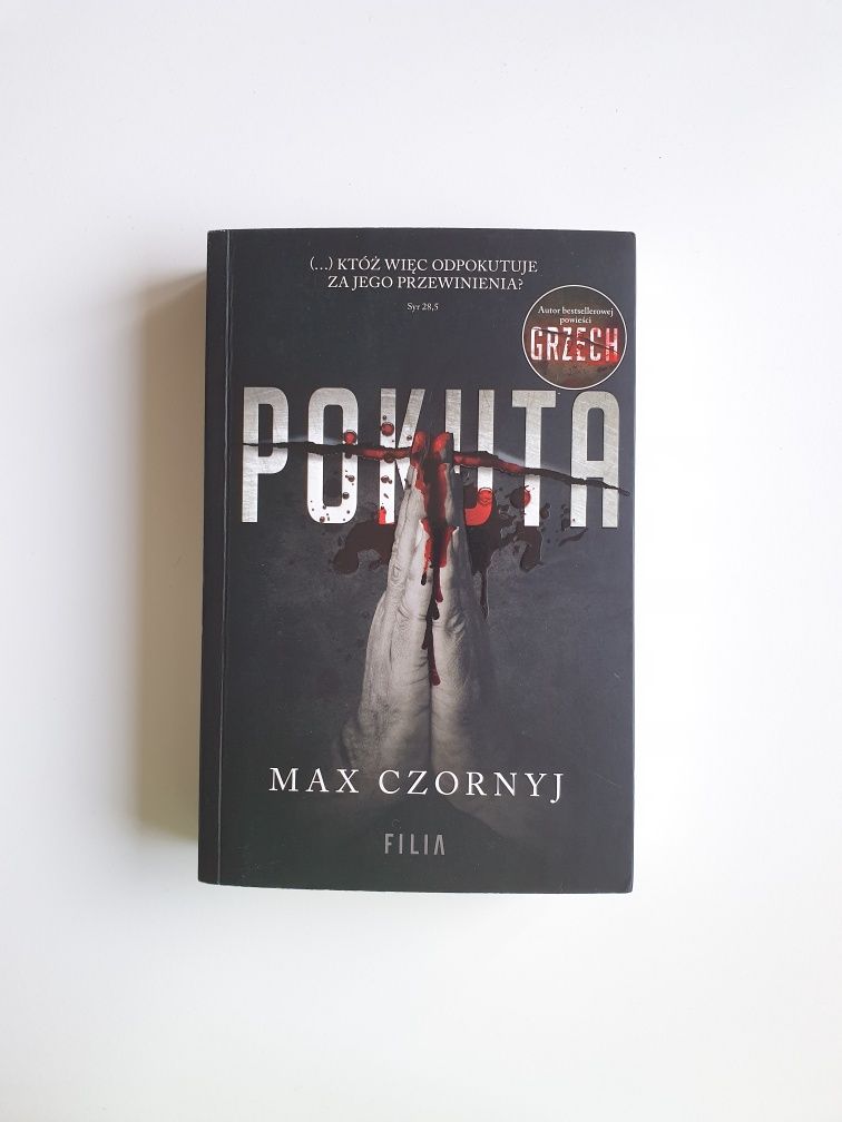 Książka Max Czornyj "Pokuta" - Komisarz Eryk Deryło Tom III 3