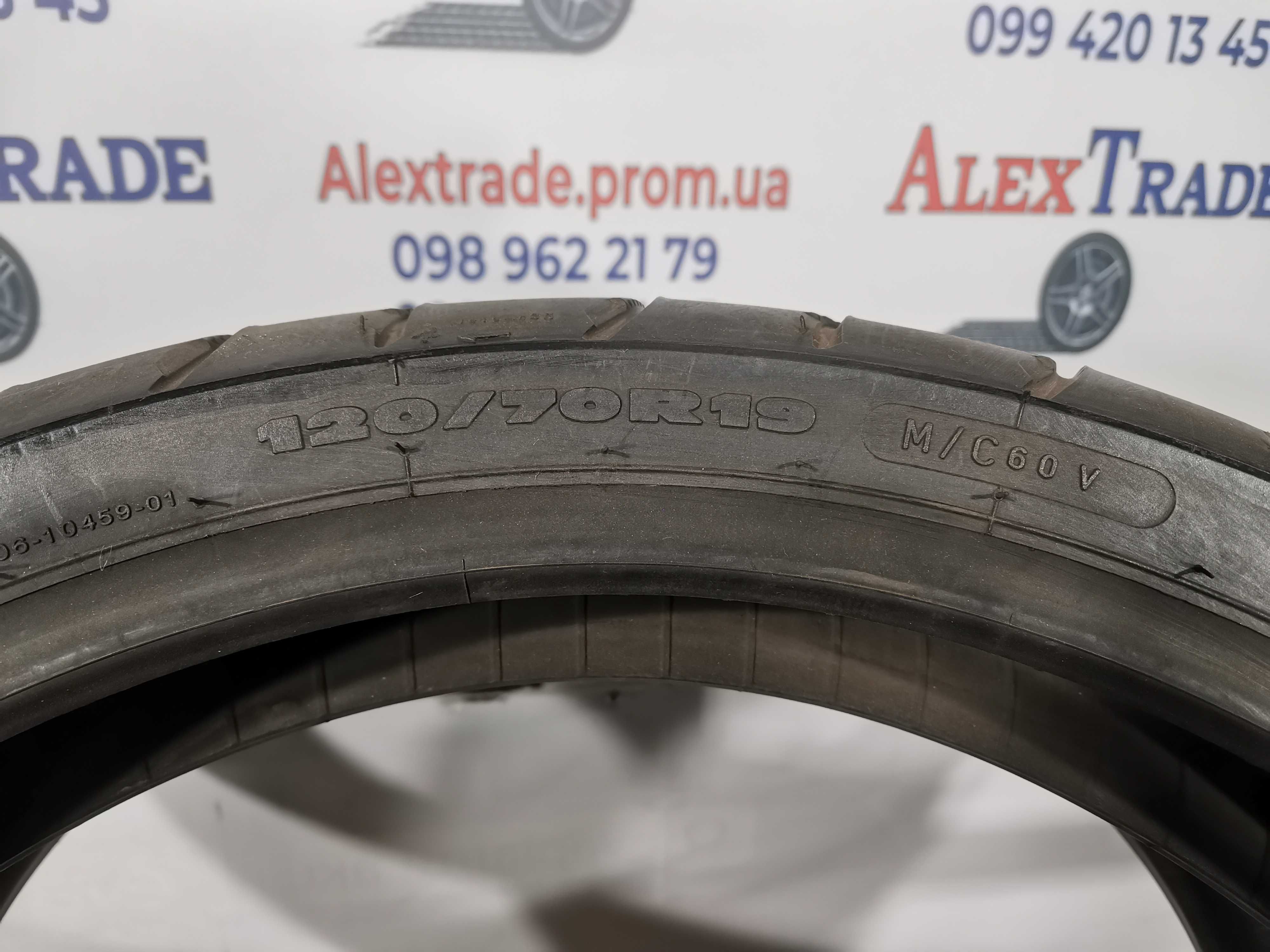 120/70 R19 Michelin Anakee 3 мото шина б/у