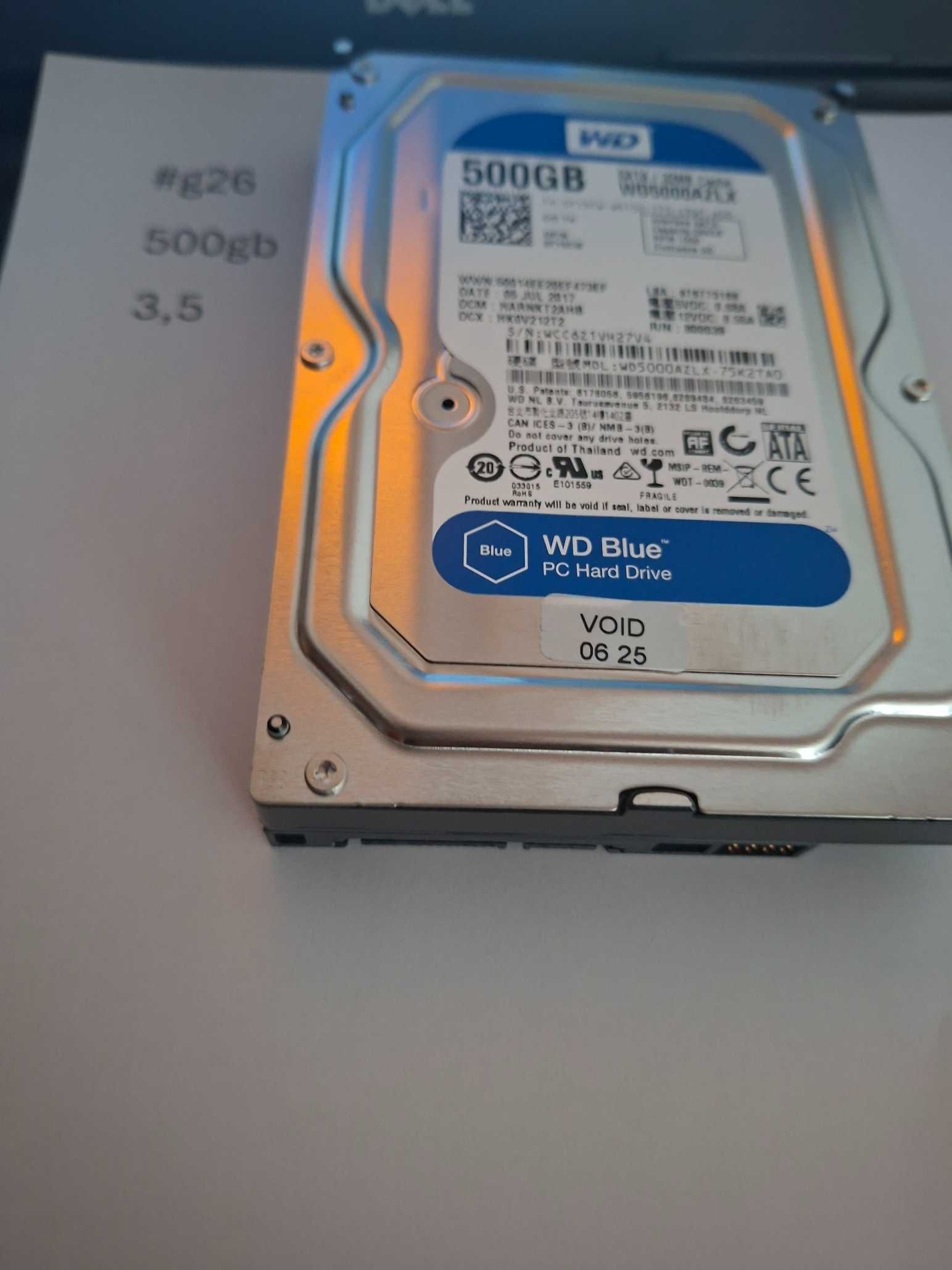 dysk twardy 500gb 3,5 sprawny #g26