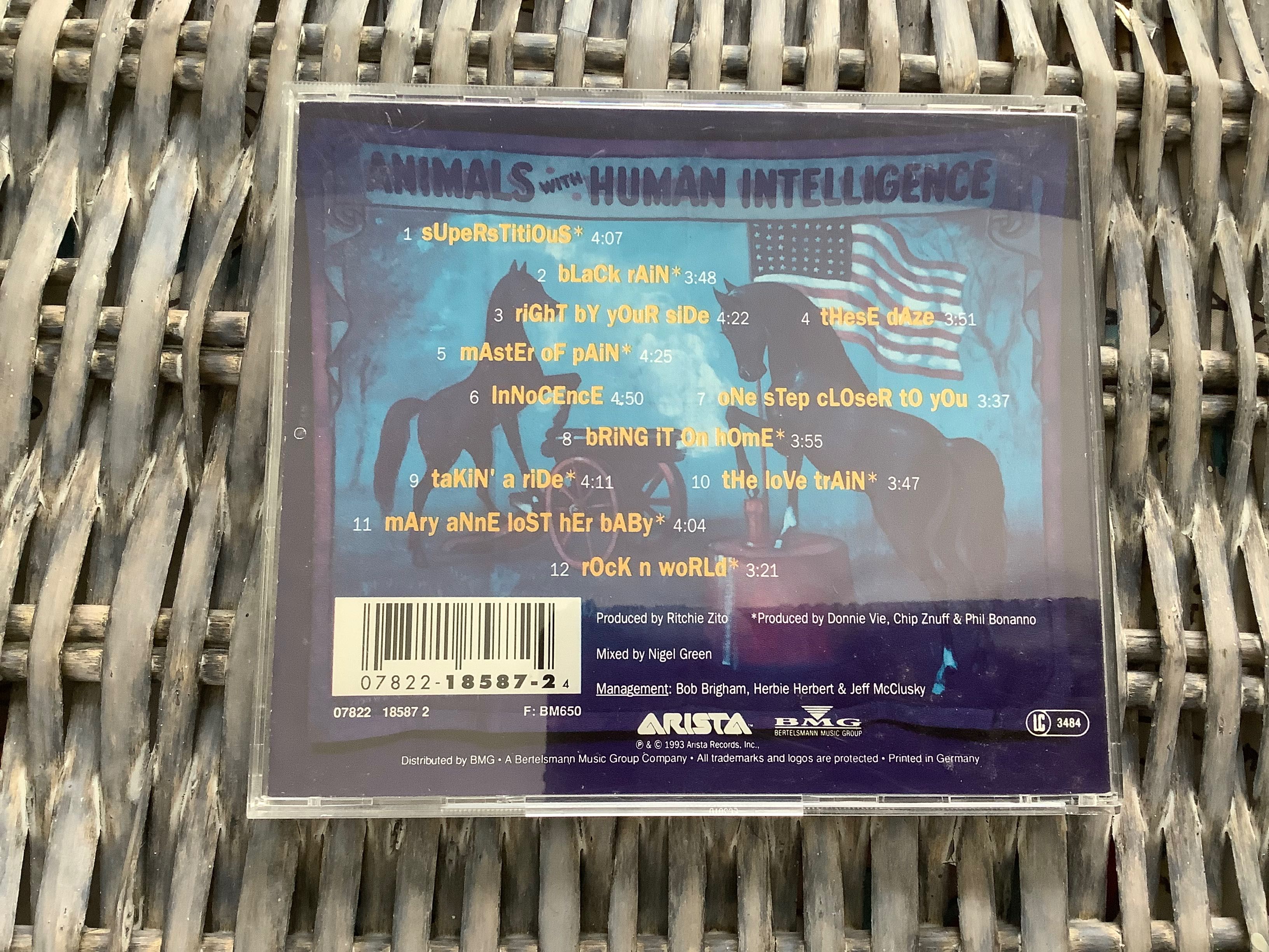 Enuff Z'nuff ‎– Animals With Human Intelligence
