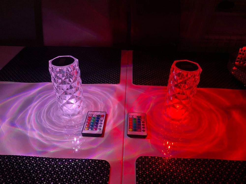 Lampa lampka LED RGB kolorowa