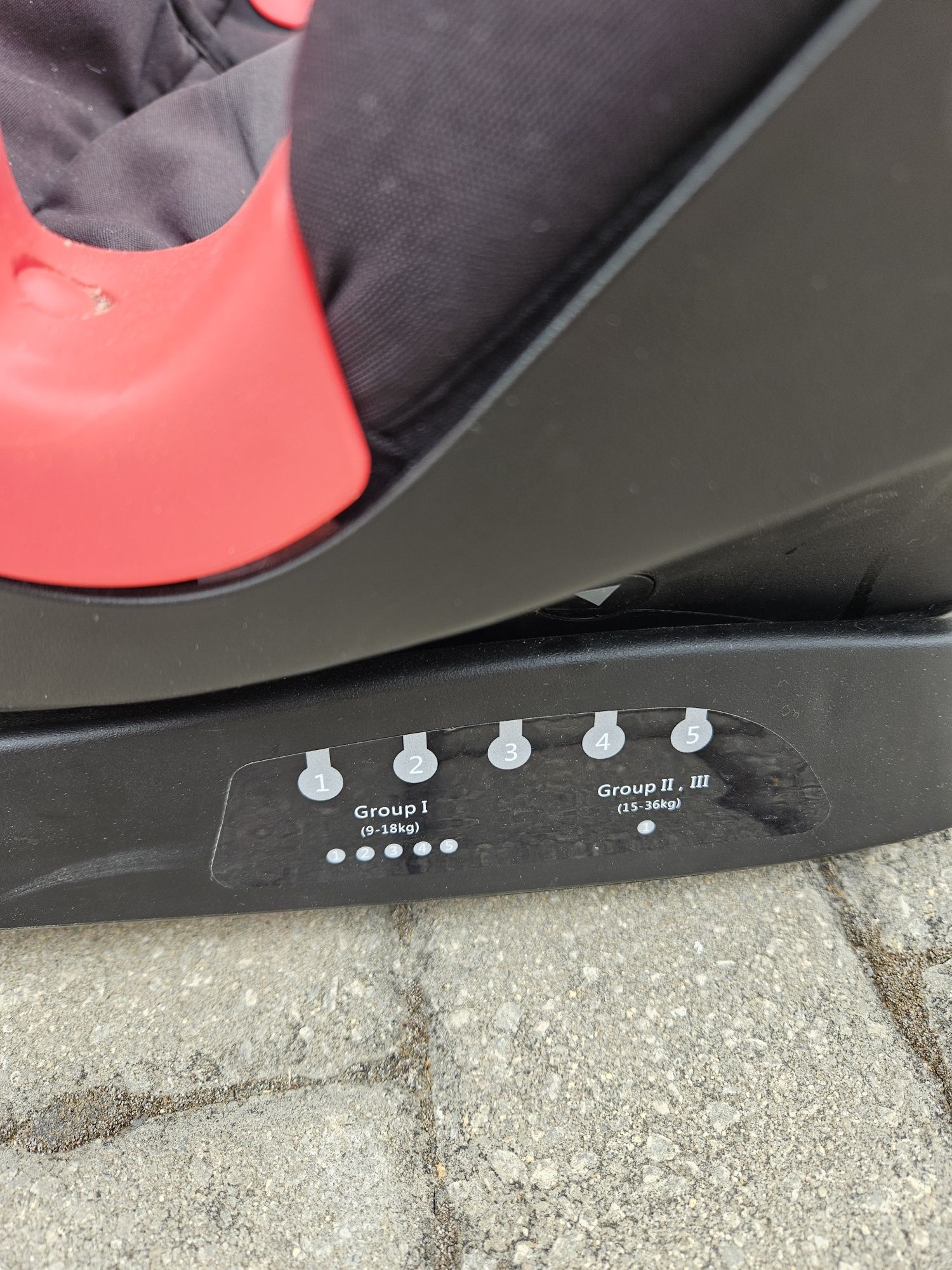 Cadeira para carro 15-36Kg