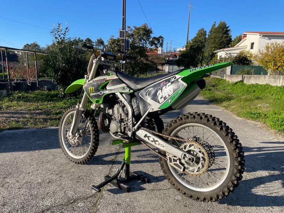 Kawasaki kx250 2 tempos