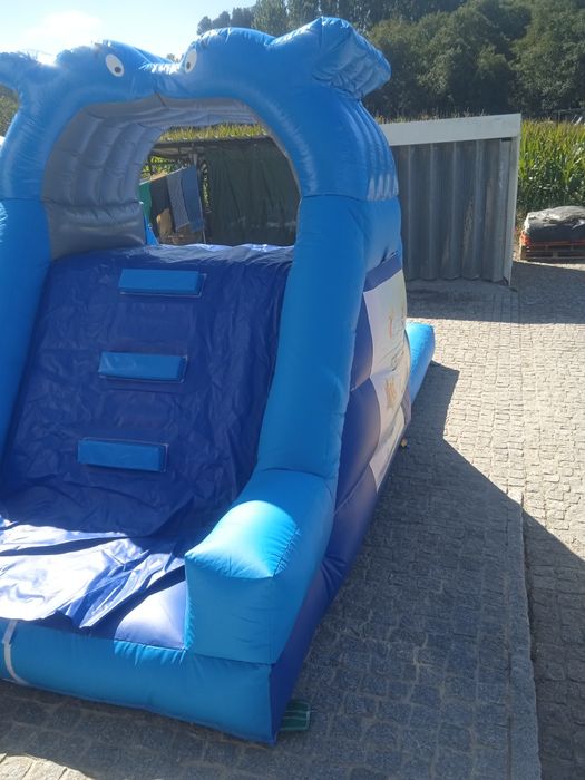 Insuflável de água pvc