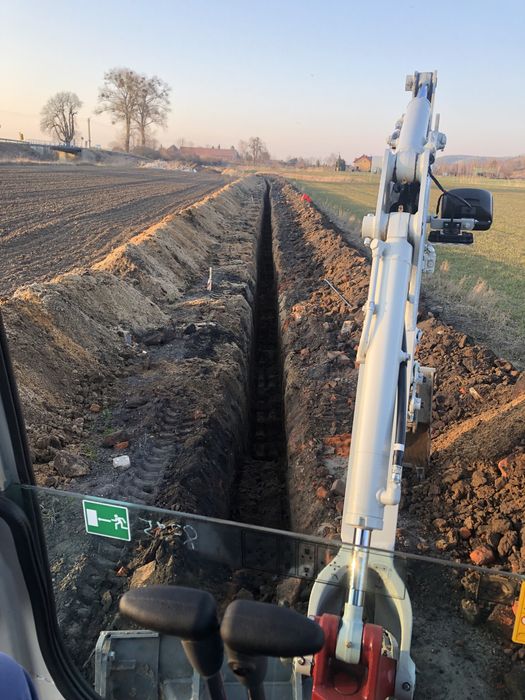 Usługi Minikoparki Kop-Trans Prace Ziemne