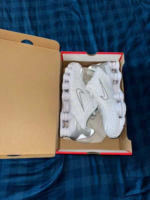 Nike Shox TL White Max Orange r.41