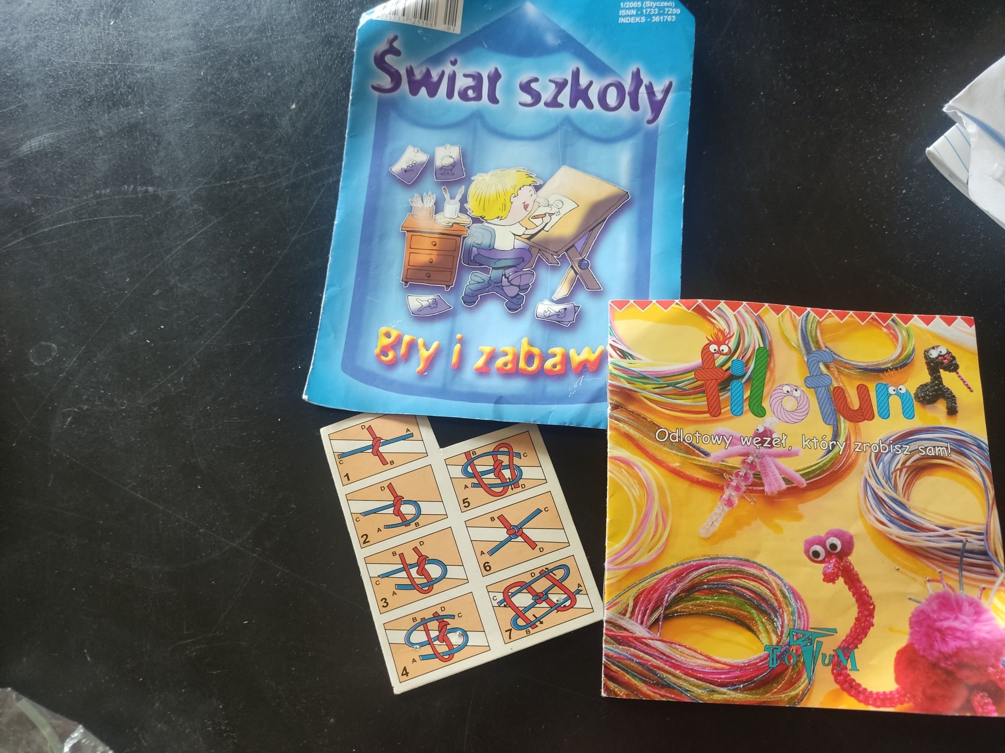 Filofun filofany kolorowe żyłki do zaplatania, do plecenia, wężyki