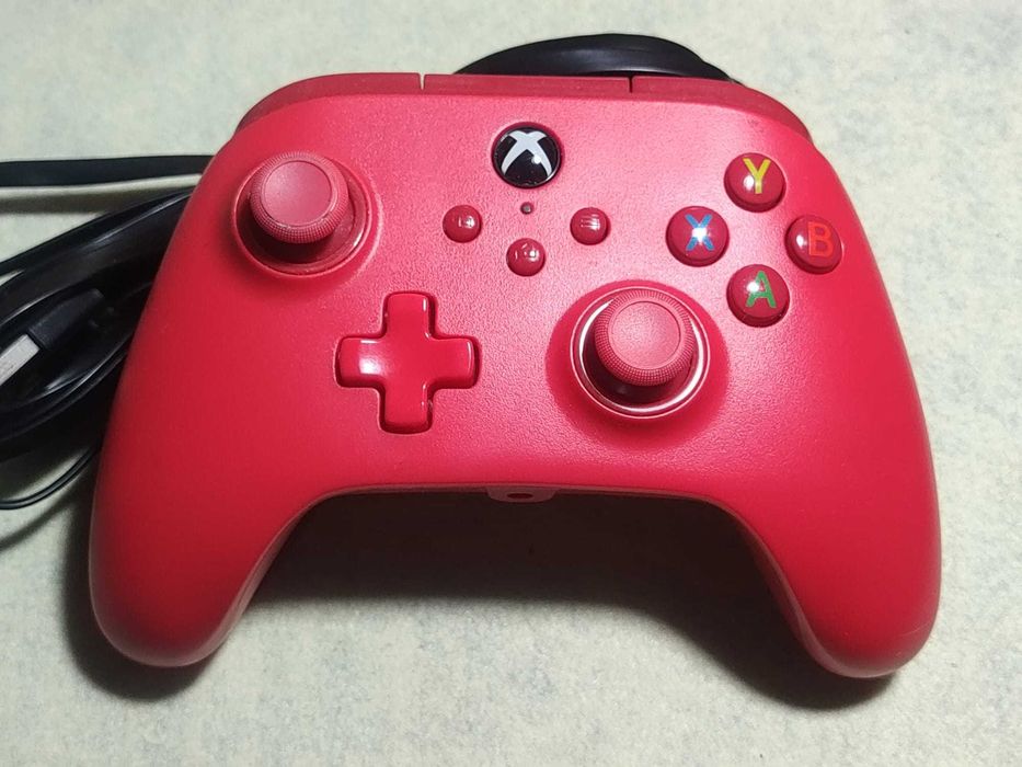 Kontroler PowerA Pad przewodowy Xbox Series PC Czerwony 1