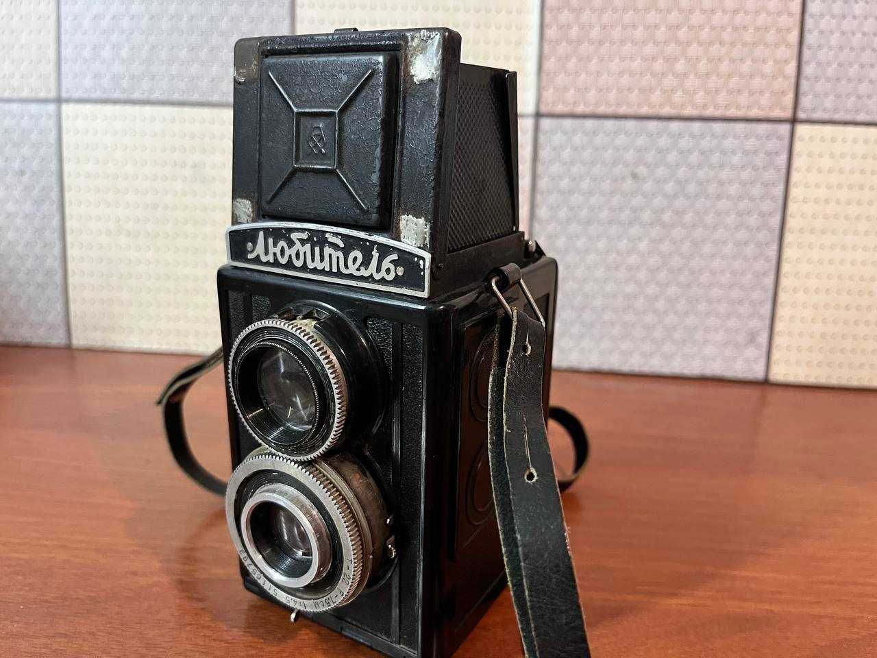 Ретро фотоаппарат ЛЮБИТЕЛЬ 1950 рік , для декору