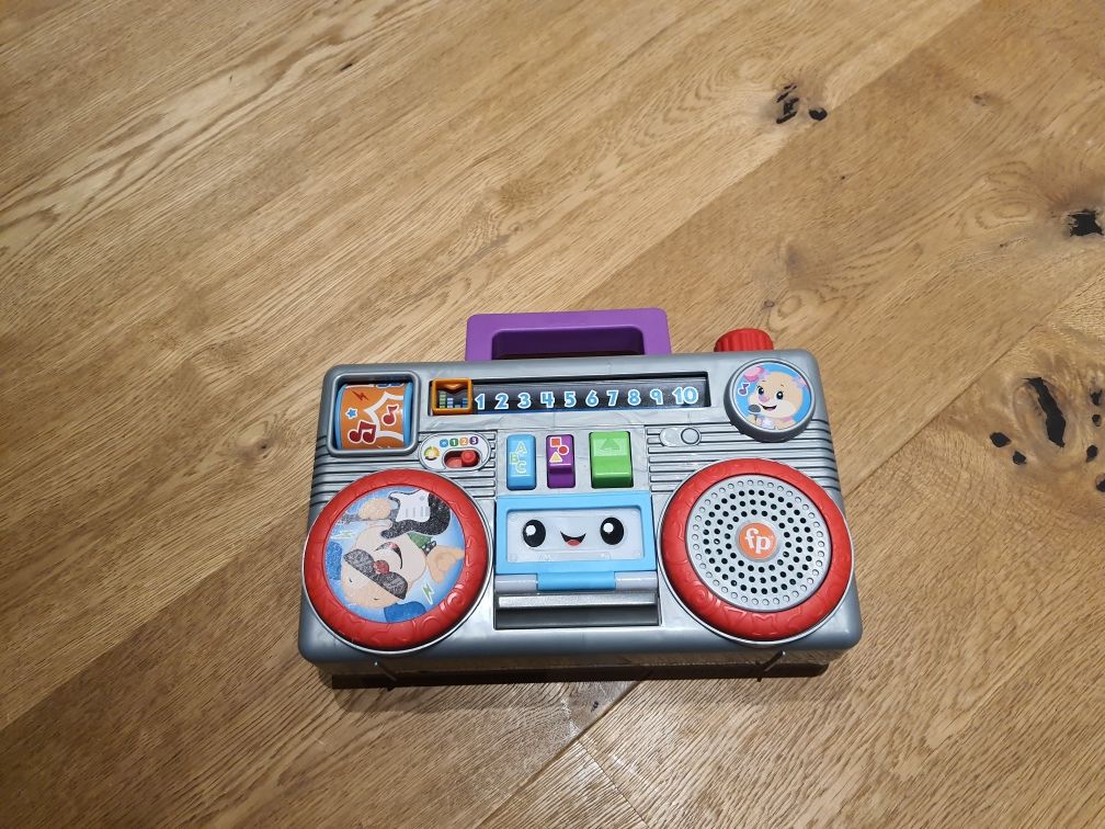 Fisher-Price Learn and Laugh! Ucz się i śmiej! Retro radio