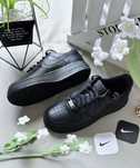 *Oryginalne buty*NikeAirForce1BlackNowe Moda_męskie_Buty R.43