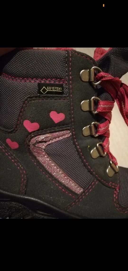Buty zimowe Gore-Tex superfit śniegowce Kozaki 26