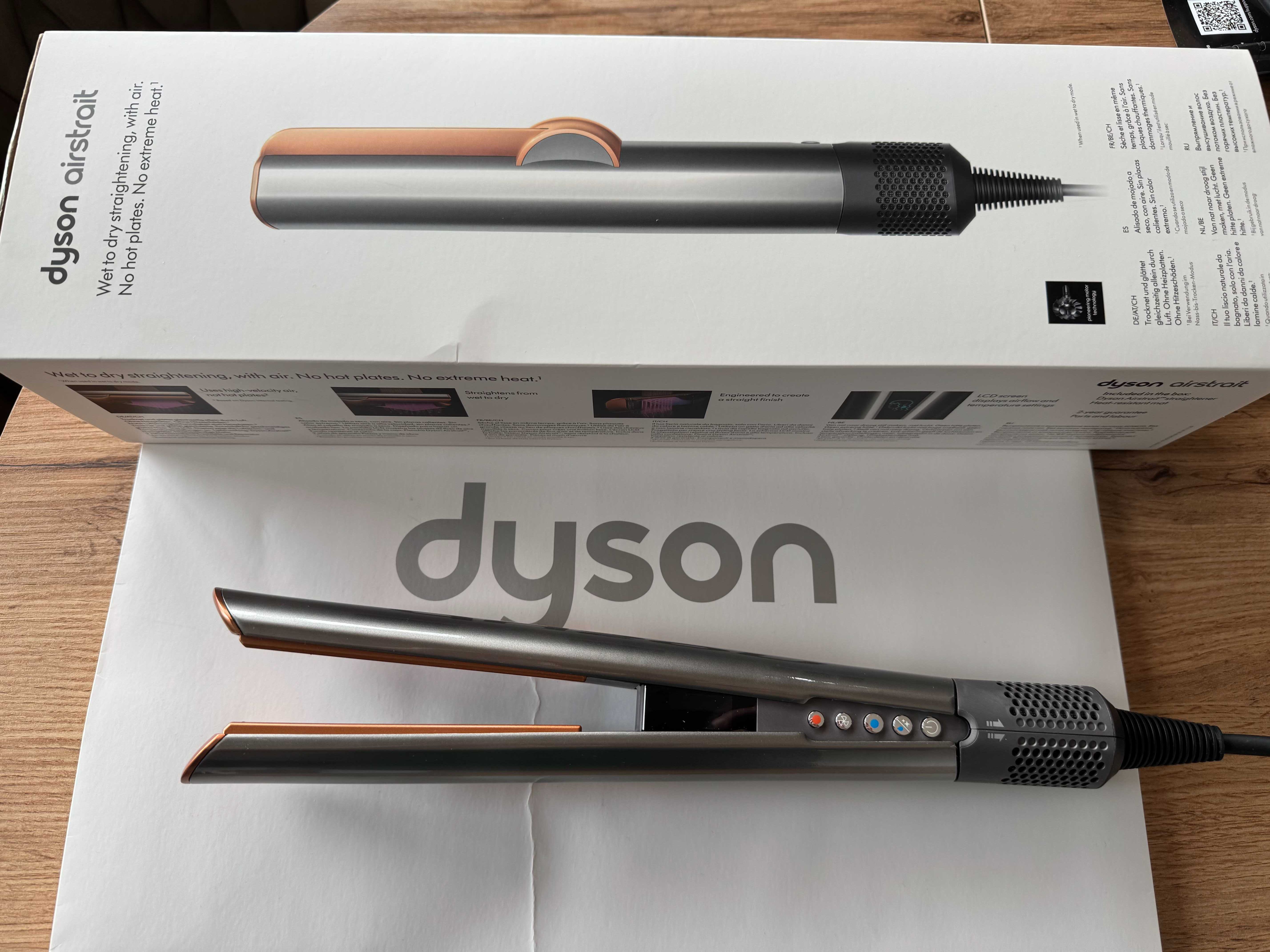 Dyson Airstrait – Prostownica do włosów