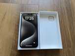 Iphone 15 pro max black 256gb