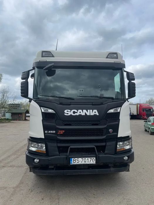 Scania G450  Dźwig Do Drzewa Drewna Lasu Pierwszy Właściciel