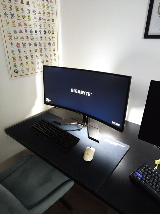 Monitor gaming ultrawide Gigabyte G34WQC 144hz