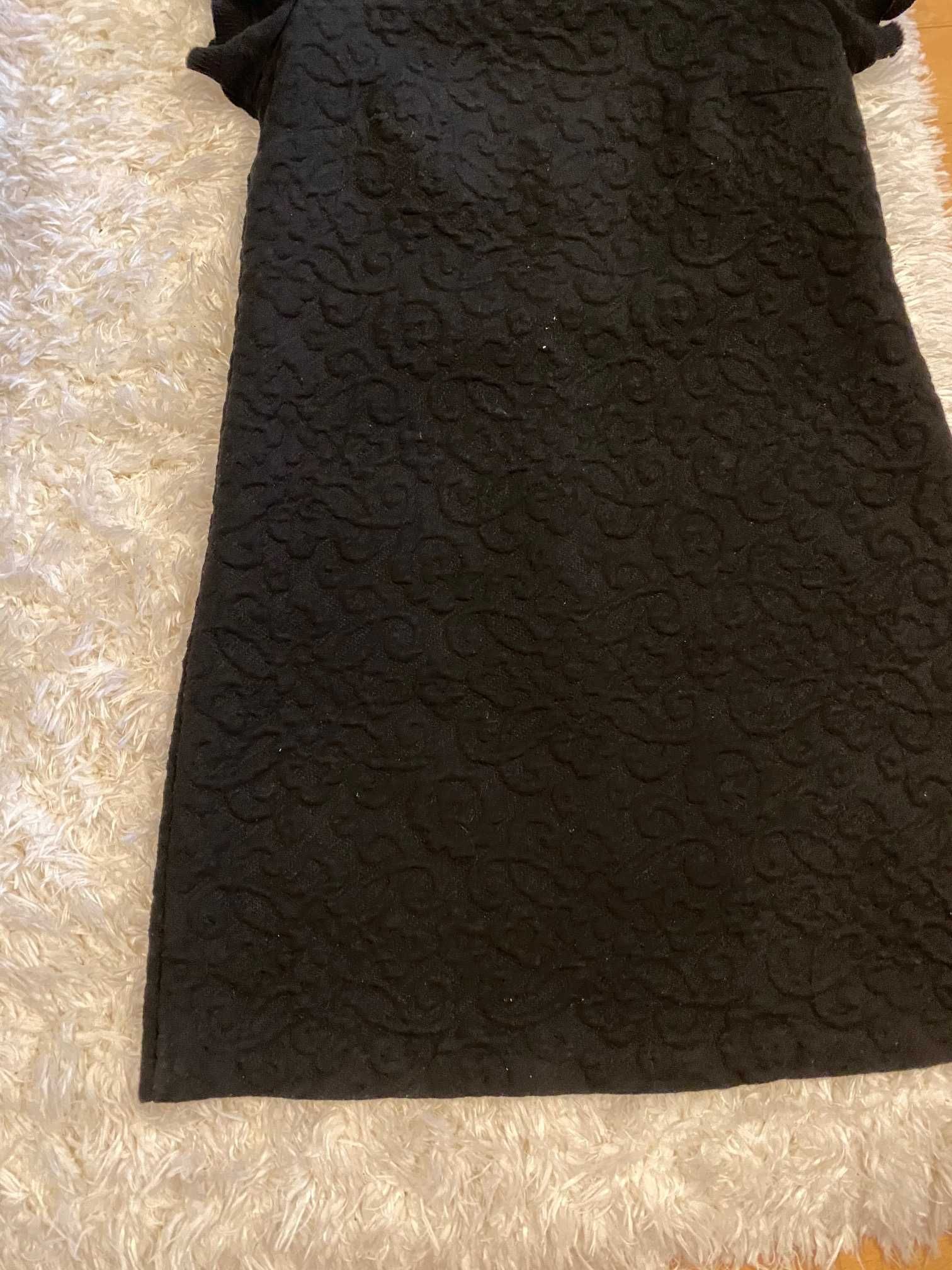 vestido zara preto tamanho m