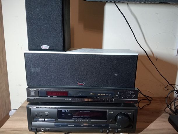 Technics, amplituner, radio+ glosniki