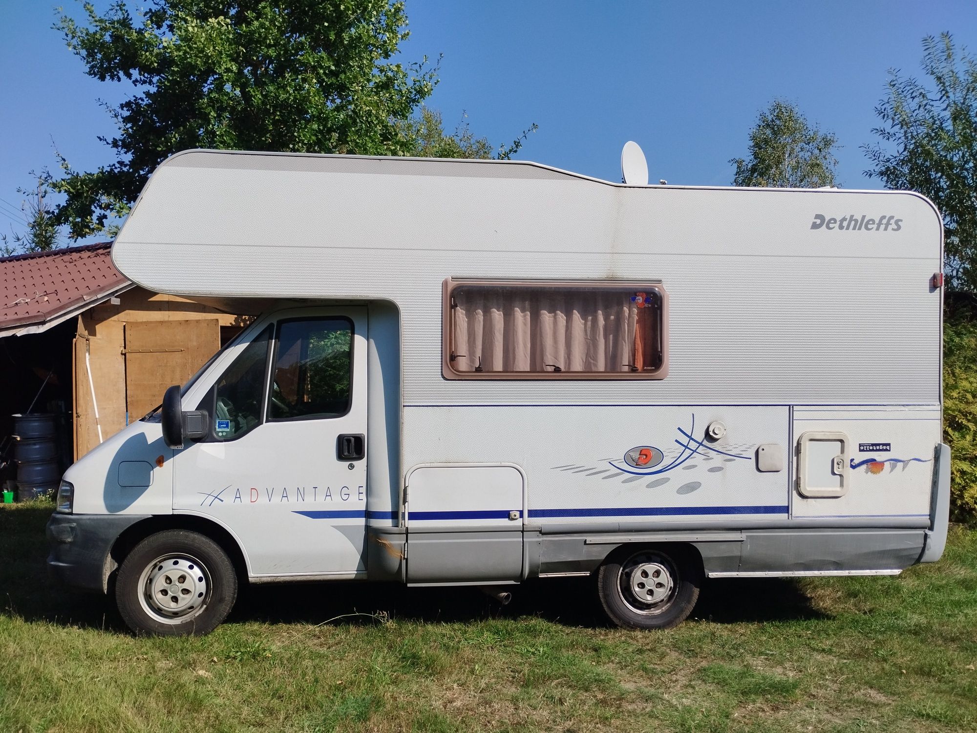 Kamper Dethleffs Globetrotter Adventure Fiat Ducato 2002 2.0 JTD