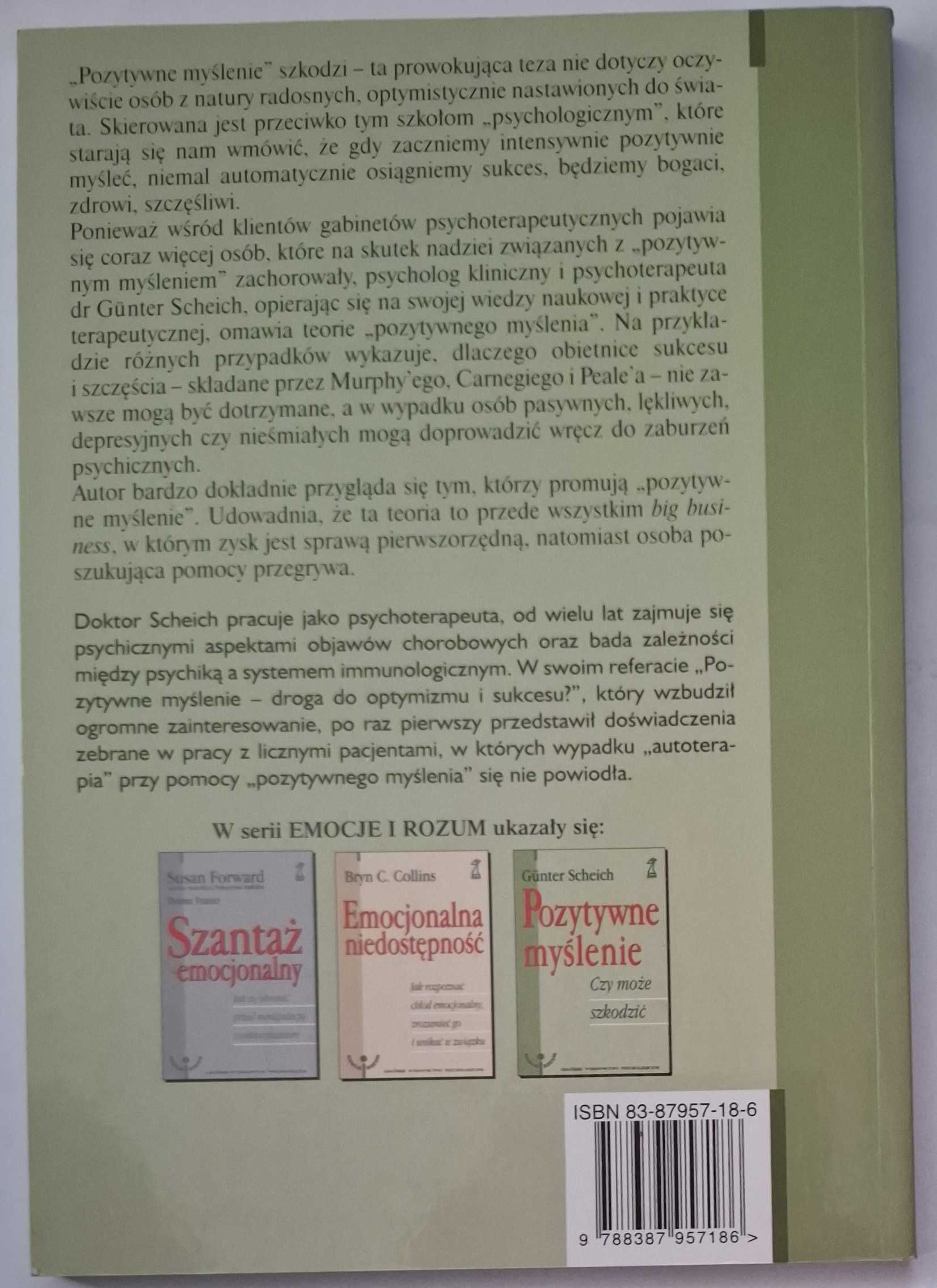 Gunther Scheich - Pozytywne myślenie
