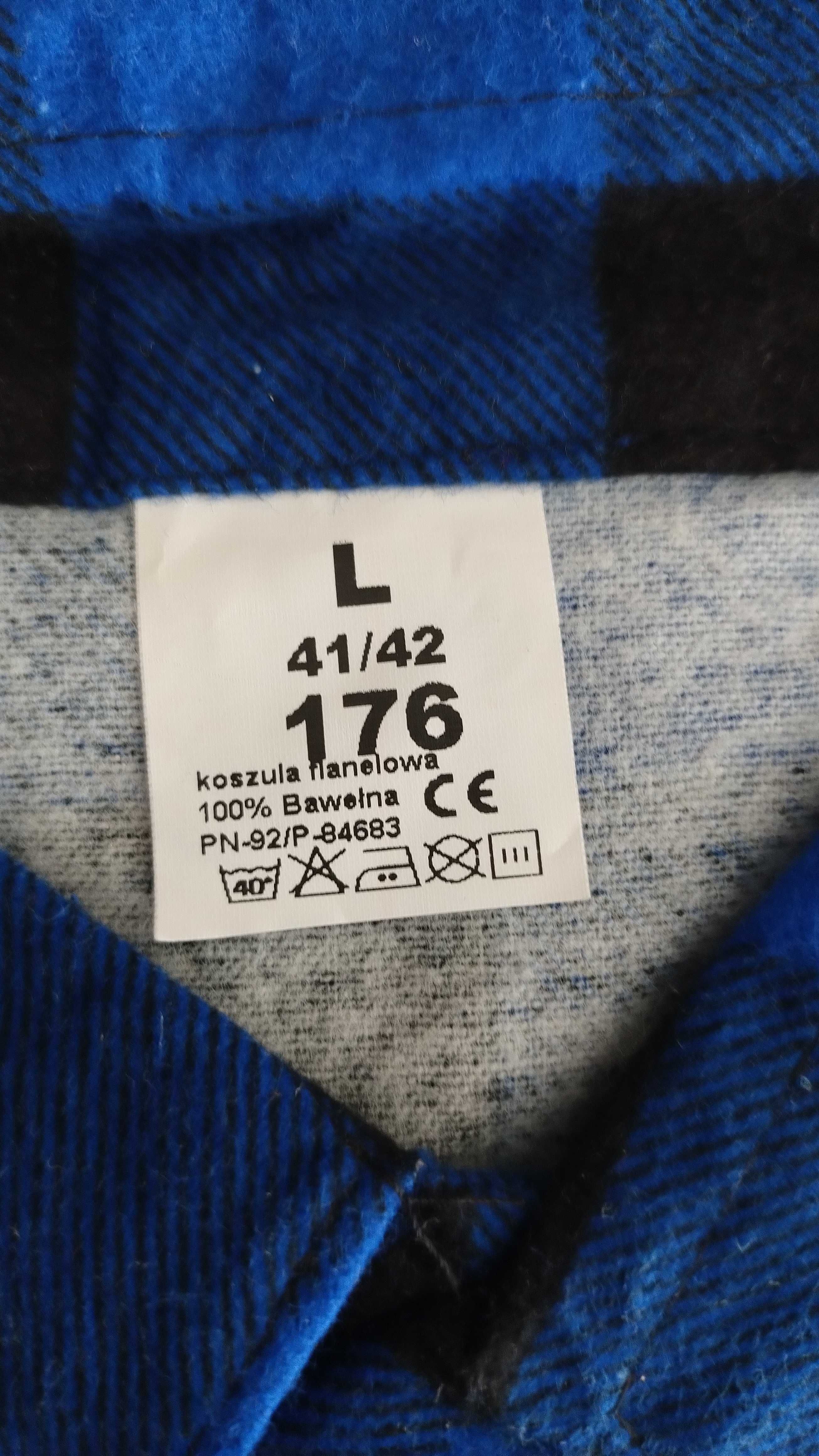 KOszula flanelowa robocza L