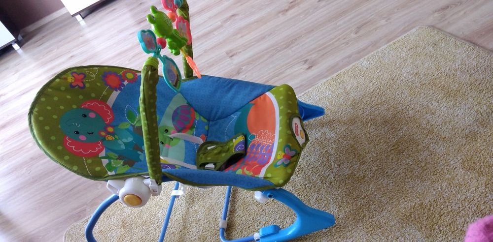 Bujaczek, leżaczek, krzesełeczko z melodią i wibracjami