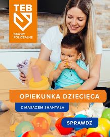 Opiekunka dziecięca z masażem Shantala - TEB Edukacja Opole