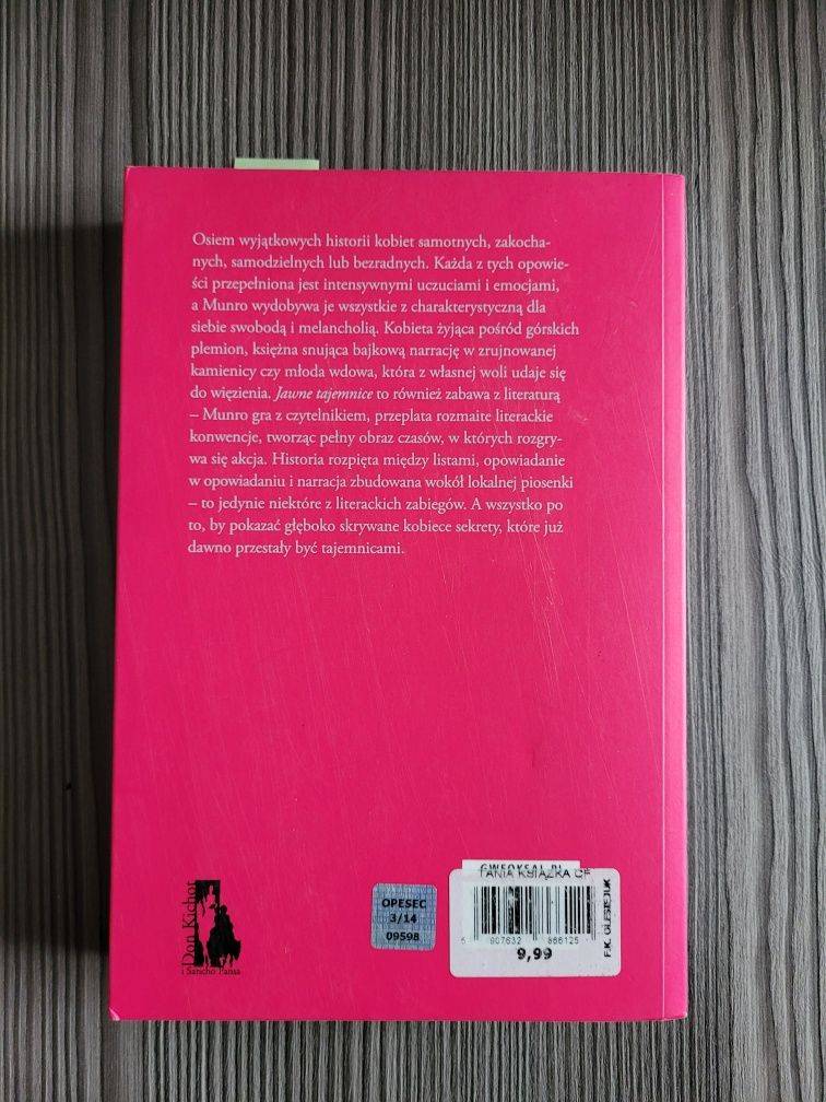 4564. "Jawne tajemnice" Alice Munro
