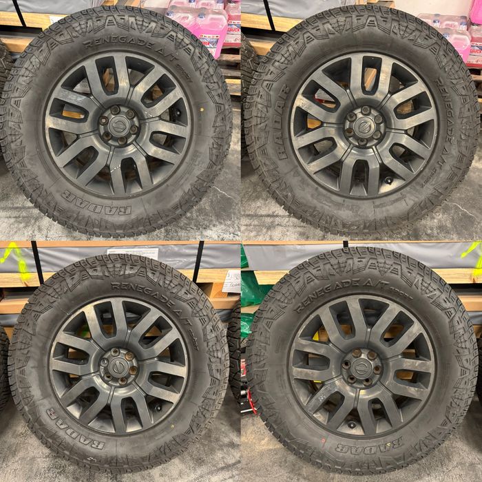 FELGI OPONY Nissan Navara D40 31,5 cala 285/60R18 RADAR RENEGADE AT