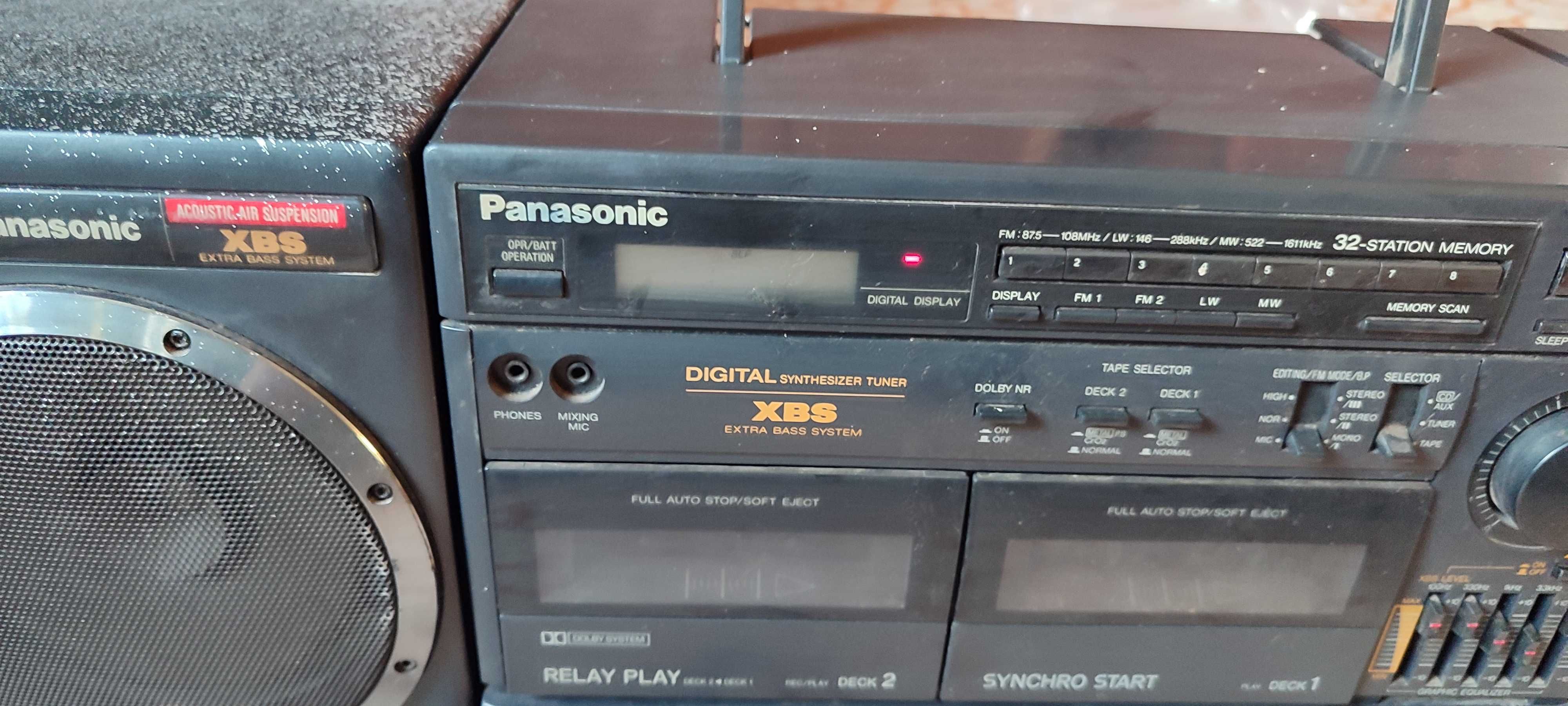 Топовая 2-кассетная магнитола Panasonic RX-CT900