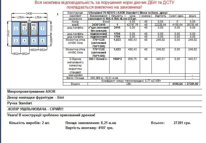 Продам оконный блок