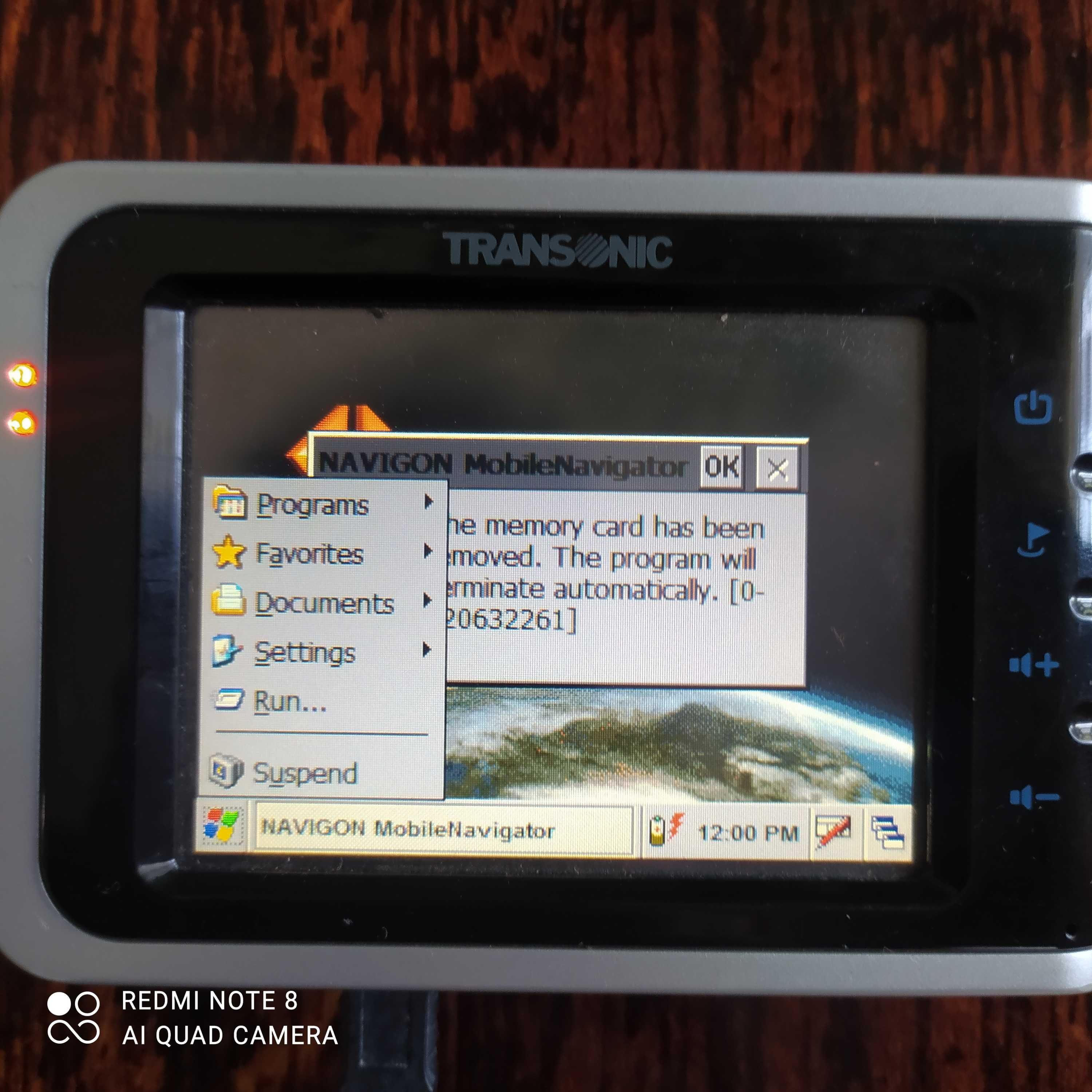 Система GPS Transonik  NAVIGON ( Windows )