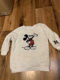 Pluszowa bluza H&M 80 Mickey