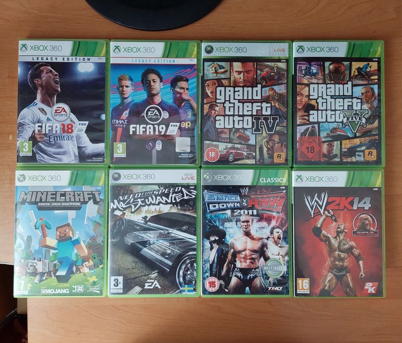 Ліцензійні ігри для Xbox 360