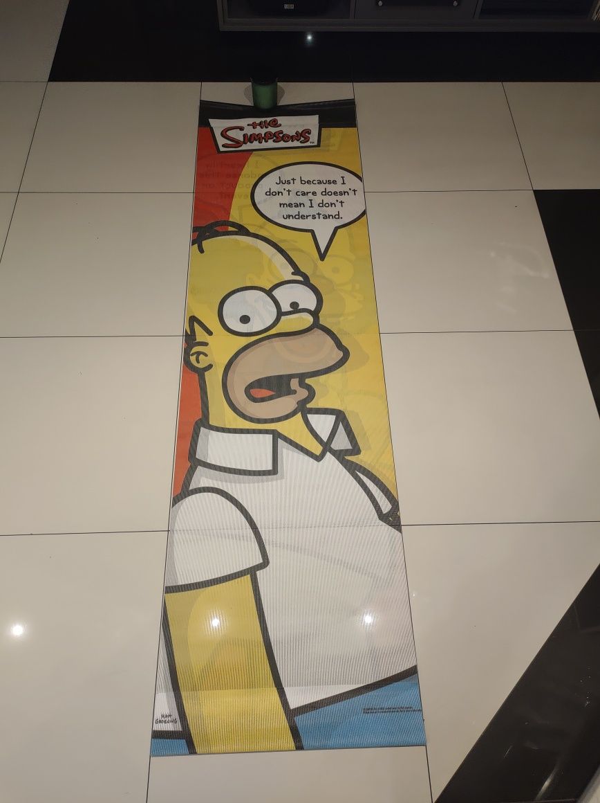 The Simpsons Duży plakat materiałowy 60x2 dwustronny 14